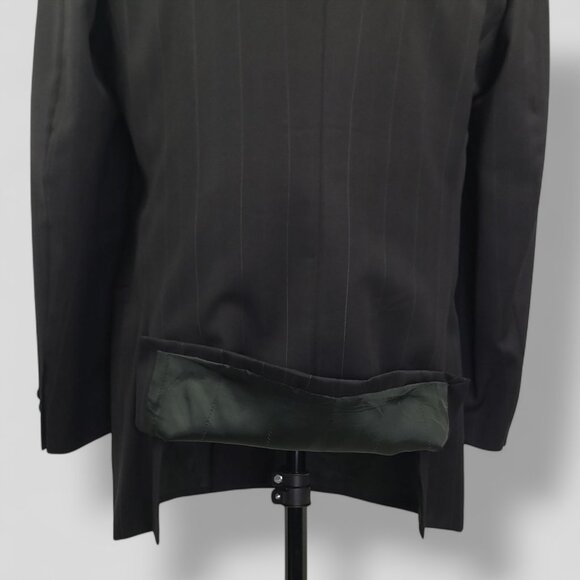 Vintage Versace V2 43L Double Breasted Striped Sport Coat - Picture 10 of 13